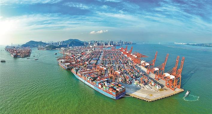 中國(深圳)國際貿易單一窗口_深圳海空港口業務量穩步上升.